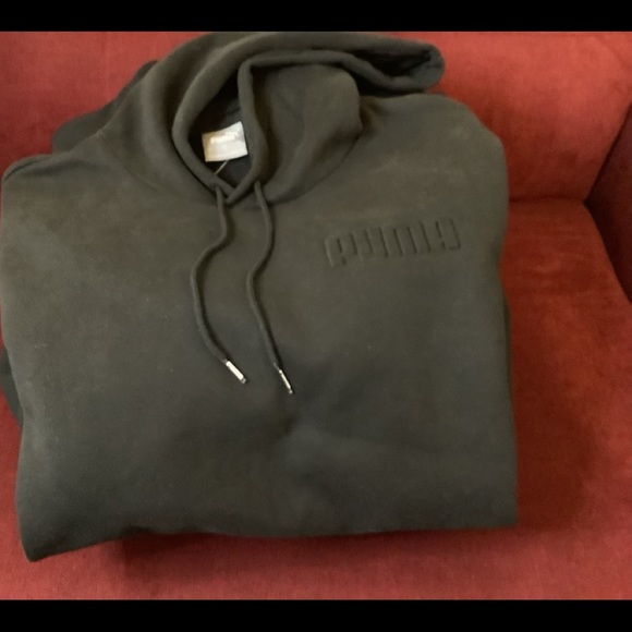 PUMA Men’s Hooded Black Sweatshirt M, L - Picture 9 of 12